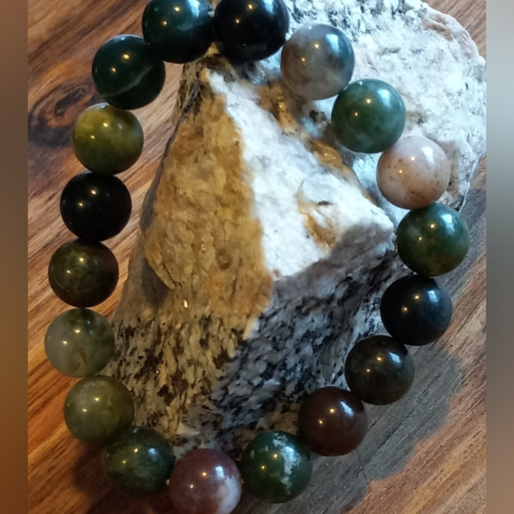 Indian Agate Bracelet
